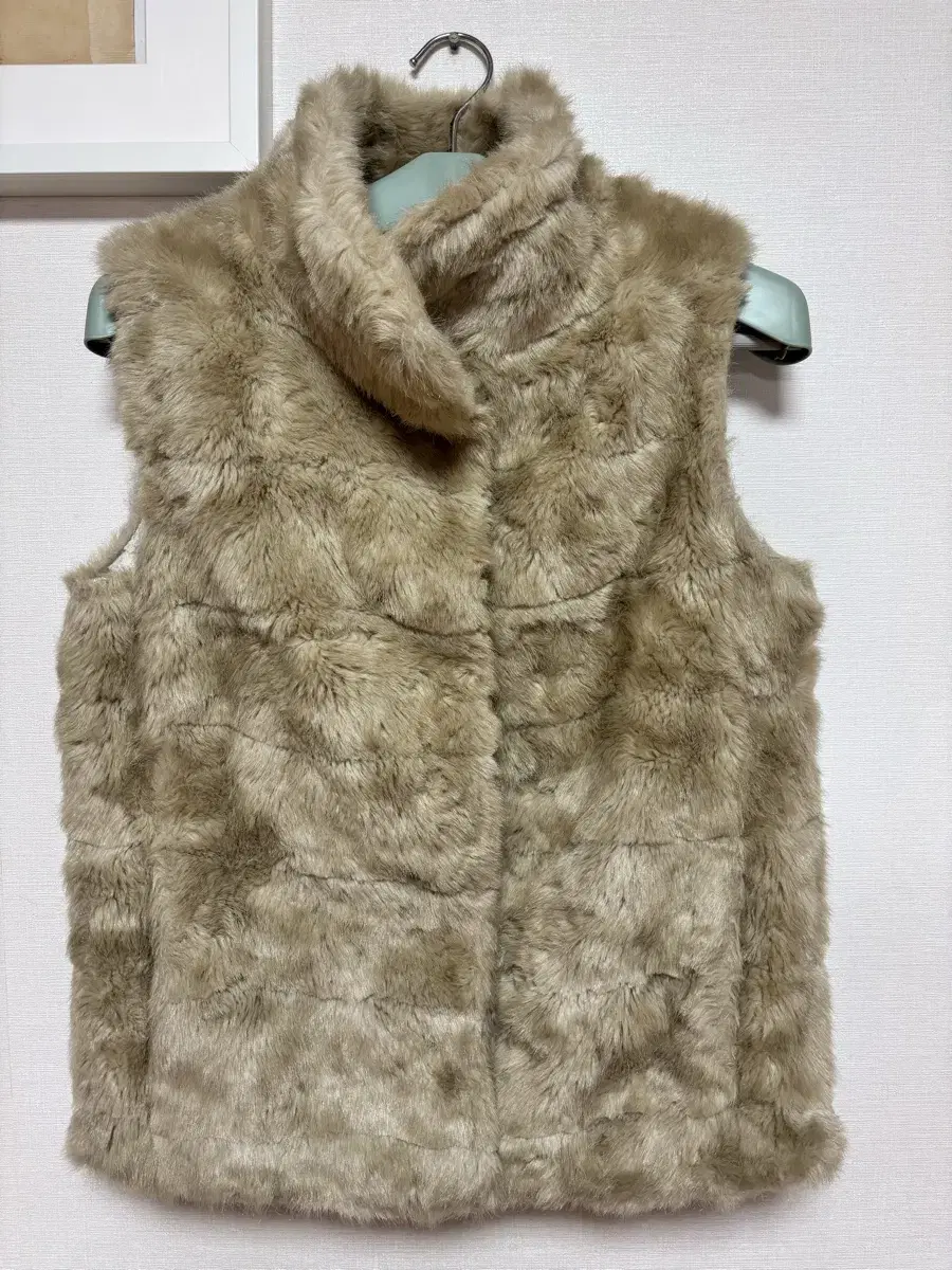 H&M FUR VEST